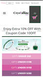 Mobile Screenshot of crystallinejewel.com